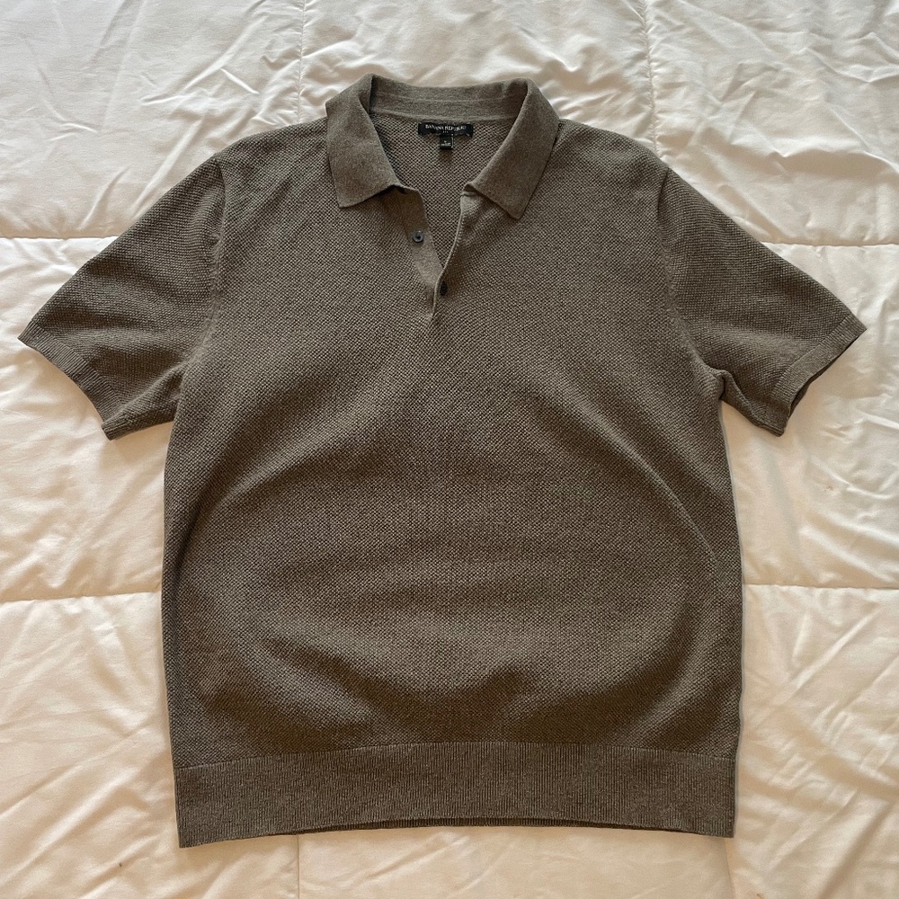 Mens Banana Republic Sweater Shirt